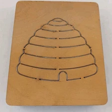 Beehive Insect Animal Ellison Educational Equipment Accucut Wooden Dies - 6"x5" 