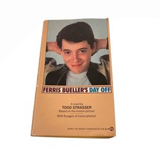 Vintage Ferris Bueller  s Day Off Movie Tie-in Paperback 1st Printing 1986