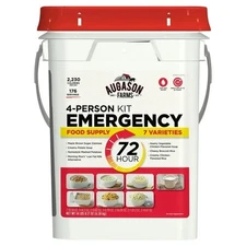 Augason Farms 72-Hour 4-Person Emergency Food Storage Kit - 14lb
