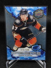 2021-22 Upper Deck Ice - Ice Premieres Mason McTavish #237 Blue /599 (RC)