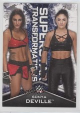 2020 Topps WWE Women's Division Superstar Transformations Sonya DeVille 09j5