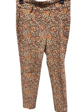 Haver Blair London Pull On Floral Print Pants Women s Size Medium