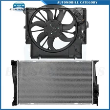 For BMW 335I 2007-2011 BMW 335IS 2011 Electric Engine Radiator Cooling Fan Kit