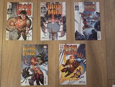 IRON MAN #1-5 STARK-ROXXON WAR COMPLETE ARC #1 #2 #3 #4 #5