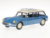 Citroen ID 19 Break 1960 Blau Modellauto IXO 1:43