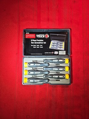 Matco Tools SDET6C 6 Piece Precision Torx Screwdriver Set T5 T6 T7 T8 T9 T10