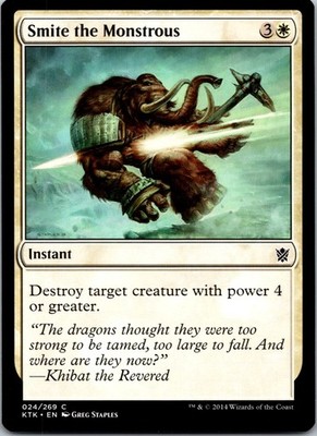 SMITE THE MONSTROUS - 24/ - KHANS OF TARKIR - - LP
