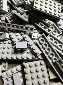 Lego Light Bluish Gray Light Gray Bricks Plates Bulk Vintage Modern 310pcs
