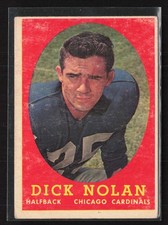 1958 Topps #131 Dick Nolan - VG/EX Set Break! RC