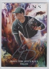 2021 Panini Chronicles Origins Signatures Silver Ink Daulton Jefferies Auto 13bp