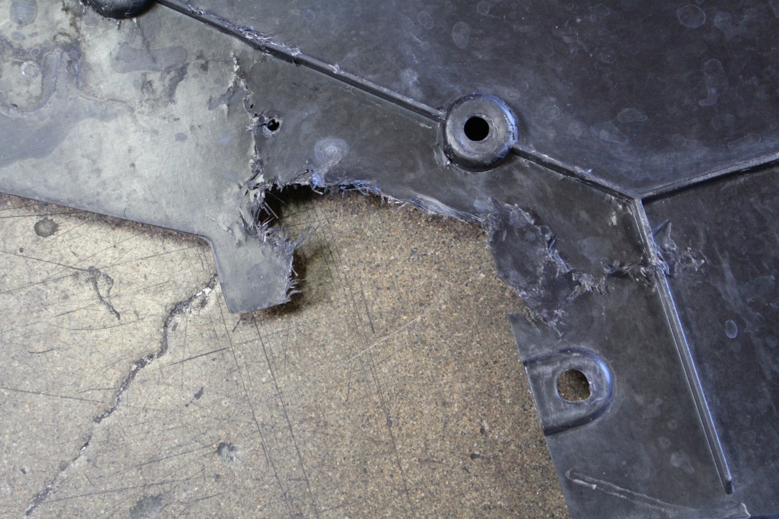 Ferrari 296 GTB Rear Lower Skid plate P/N 980662