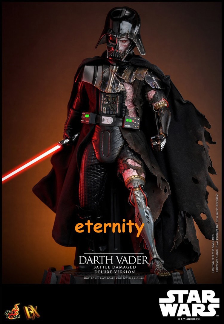 Hot Toys DX45 Star Wars Darth Vader Battle Damaged Deluxe Ver. 1/6