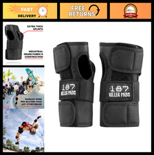 Adjustable Black Wrist Guard for Sports, Skateboarding Protection Gear