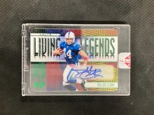 2019 Panini Illusions Dallas Clark Living Legends Autograph /10 Colts No Reserve