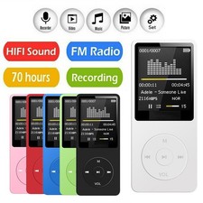 Portable MP4/MP3 Bluetooth Lossless Music Player FM Radio Recorder Sport US