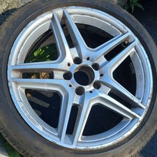 2010-2017 Mercedes E-class W212 18 Amg Sport Wheel Rim Tire 8.5x18 Oem Lot2457