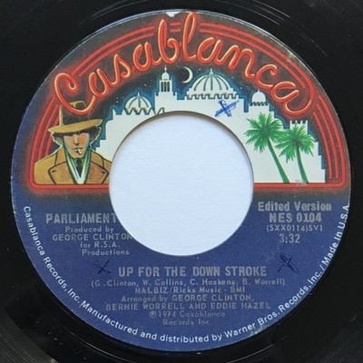 Parliament - Up For The Down Stroke / Presence Of A Brain, 7'', (Vinyl)