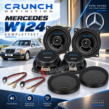 Mercedes W124 Kombi S124 E-Klasse T-Modell Lautsprecher Boxen Komplettset Crunch