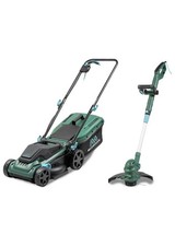McGregor 34cm 1400W Mower & 25cm 350W Grass Trimmer used tested used