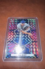 2022 Panini Mosaic - Rookies A.J. Alexy #249 Pink Swirl Mosaic Prizm /12 (RC)