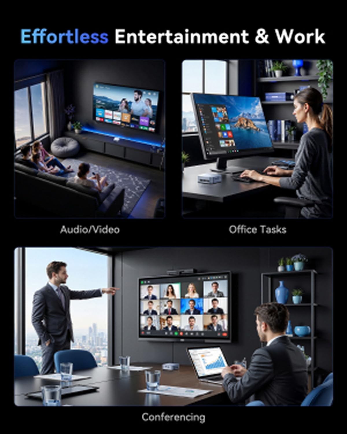 ACEMAGIC M5 Mini PC i9-11900H 32GB 1TB Windows 11 Pro