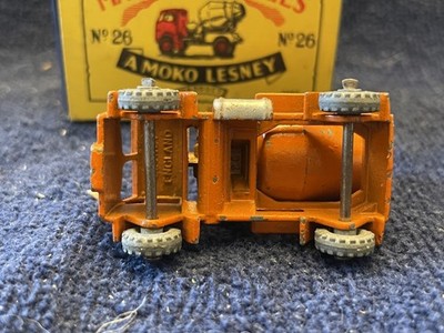 Matchbox Moko Lesney 26a Cement Truck – Camion De Chantier Vintage