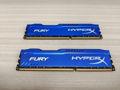 KINGSTON HyperX Fury RAM HX316C10F/8 DDR3 16Gb(2X8) 1600Mhz PC3-12800 PC Memoria