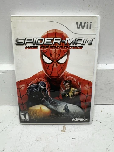 Spider-Man: Web of Shadows (Nintendo Wii, 2008) Complete