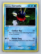 Team Aqua's Carvanha 47/95 Team Magma vs Team Aqua Reverse Holo on eBay