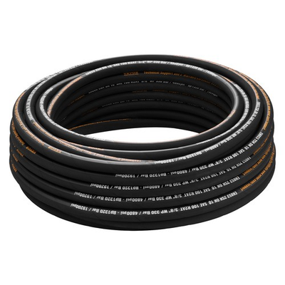 #ad Hydraulic Hose 3 8quot; Coiled Hydraulic Hose 100ft Hydraulic Hose 5000 PSI $74.99