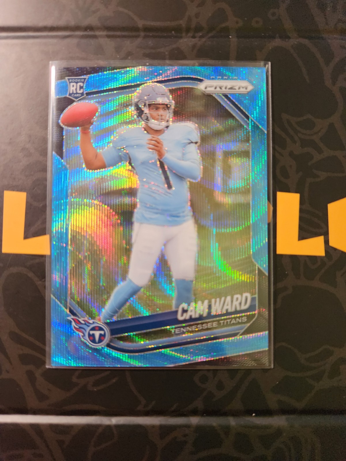 2025 Panini Prizm - Rookies Cam Ward #352 Blue Wave Prizm /230 (RC)