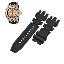 Subaqua 20189 26mm Black Rubber Watch Strap For Invicta