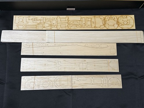 PILOT OK Model Laser Cut Kit Series ZERO E (Zero Fighter Model 22) Made in Japan - Picture 5 of 15