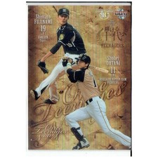 [Rookie Card] Shintaro Fujinami Shohei Ohtani BBM2013 Shining Teen