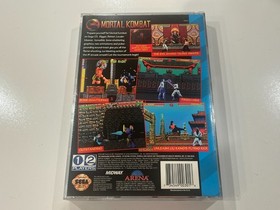 Mortal Kombat (Sega CD, 1993) CIB Complete w Flyer + Manual + Reg + Foam LN MINT