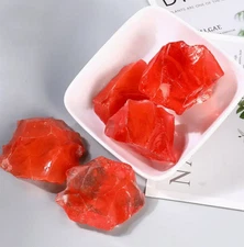 5PCS AAA+ Raw Cherry Quartz Healing Crystal High Energy Attract Romantic DIY