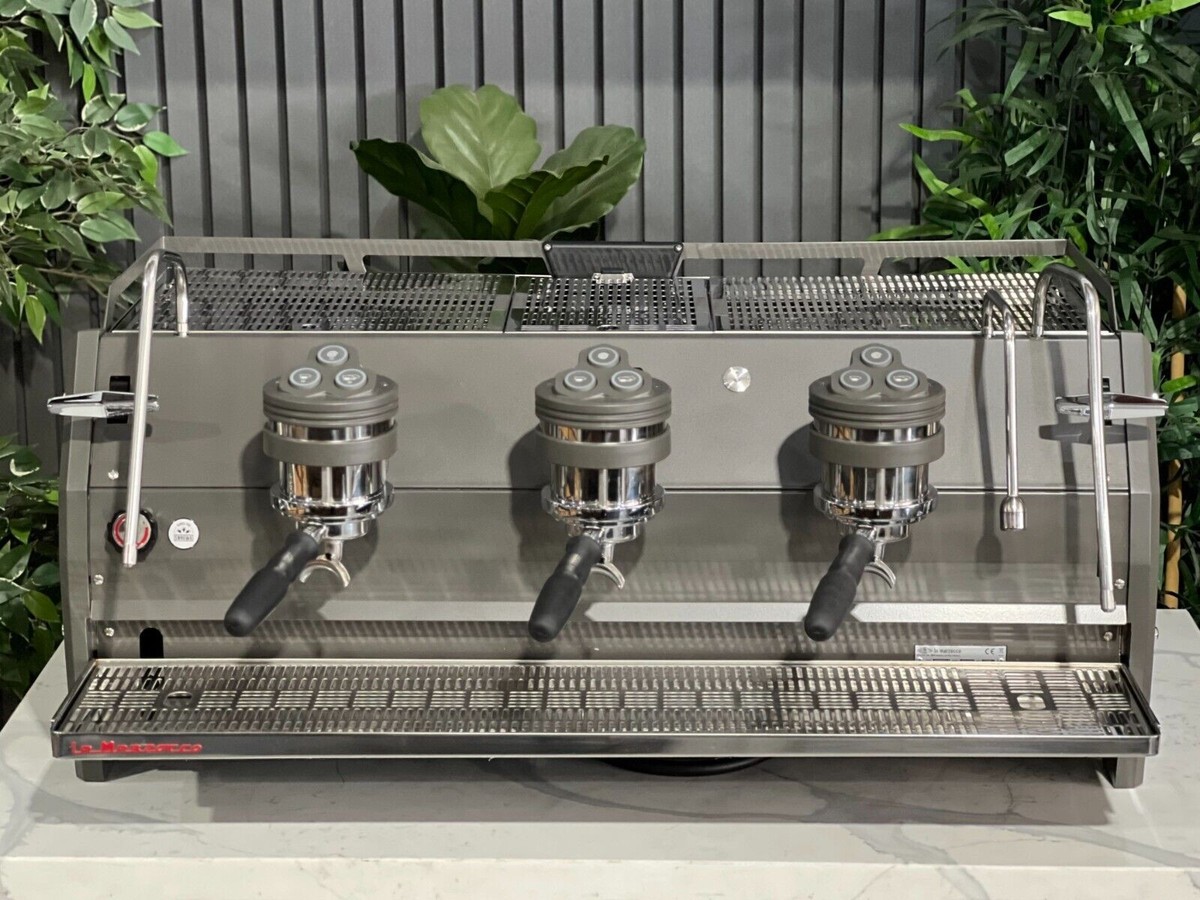 LA MARZOCCO STRADA S 3 GROUP GREY ESPRESSO COFFEE MACHINE NEW