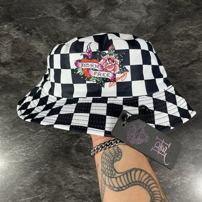 Y2K Retro Ed Hardy bucket hat  OSFM Condition = Brand new
