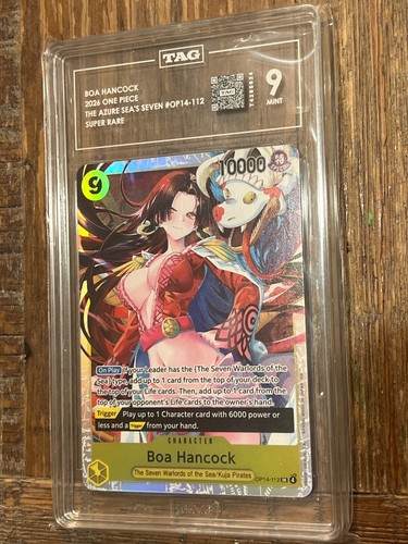 Boa Hancock graded TAG 9 for sale on eBay