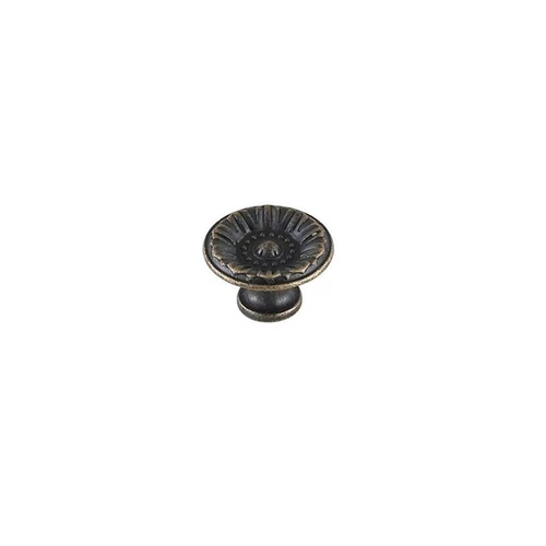 Elegant Decor Corio 1.1" Zinc Alloy Mushroom Knob Multipack - Bronze (Set of 10) - Picture 3 of 6