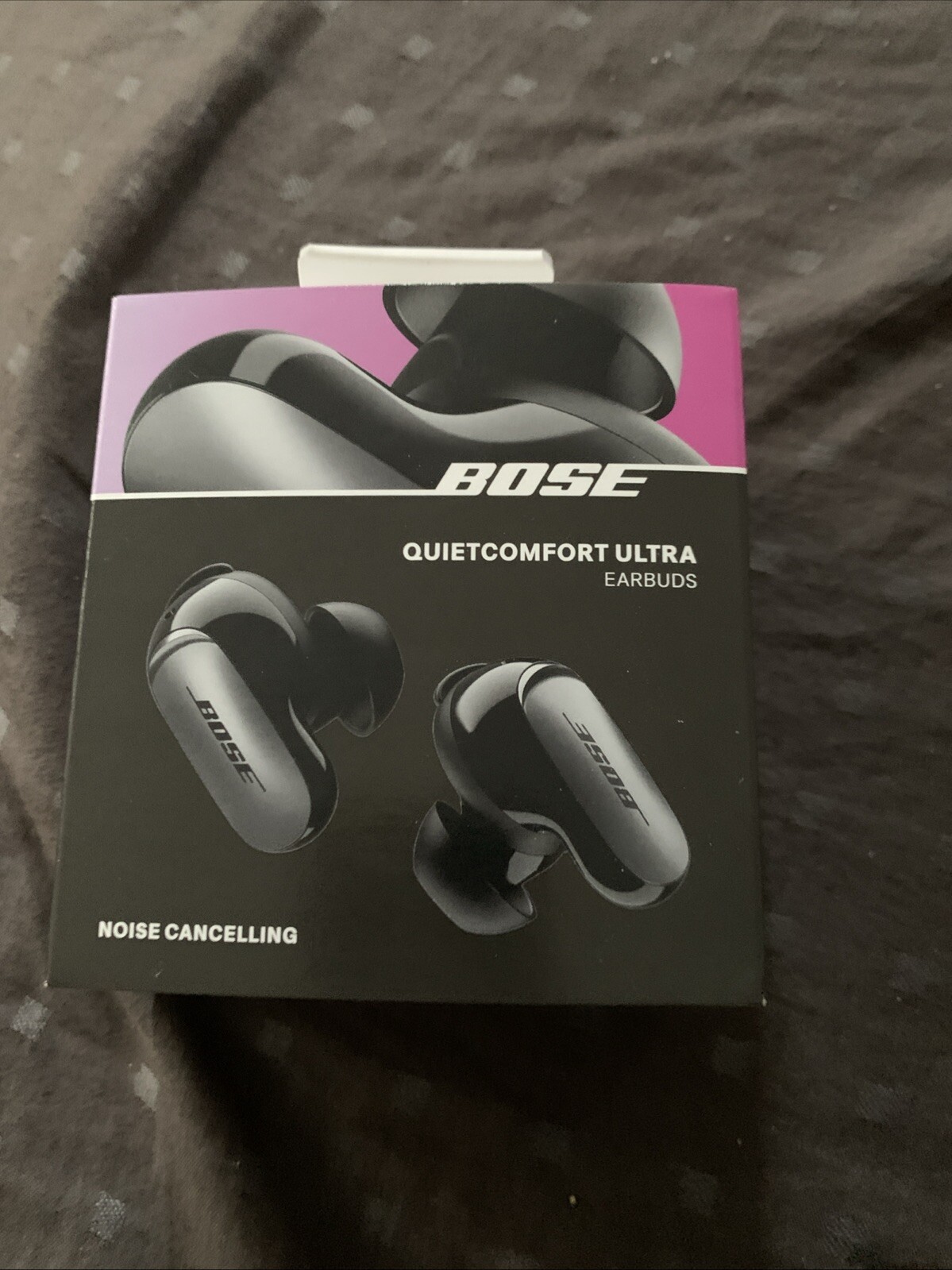 Bose QuietComfort Black Wireless Noise-Canceling Earbuds Model 882826-0010-image