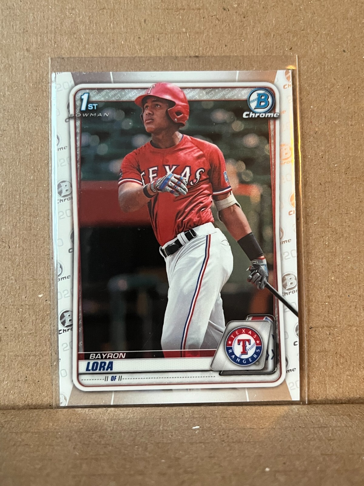 Bayron Lora 2020 1st Bowman Chrome BCP-52