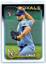 2024 Topps Series 2 - #360 Steven Cruz (RC) Royals