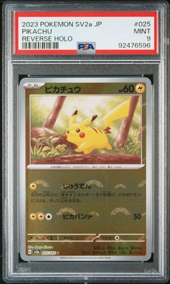 【PSA10】2023 ピカチュウ REVERSE HOLO #025 PSA10】2023 ピカチュウ REVERSE HOLO #025