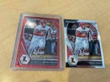 2021 Panini Prizm Red Prizm Velocity Henry Davis + Base - Pittsburgh Pirates