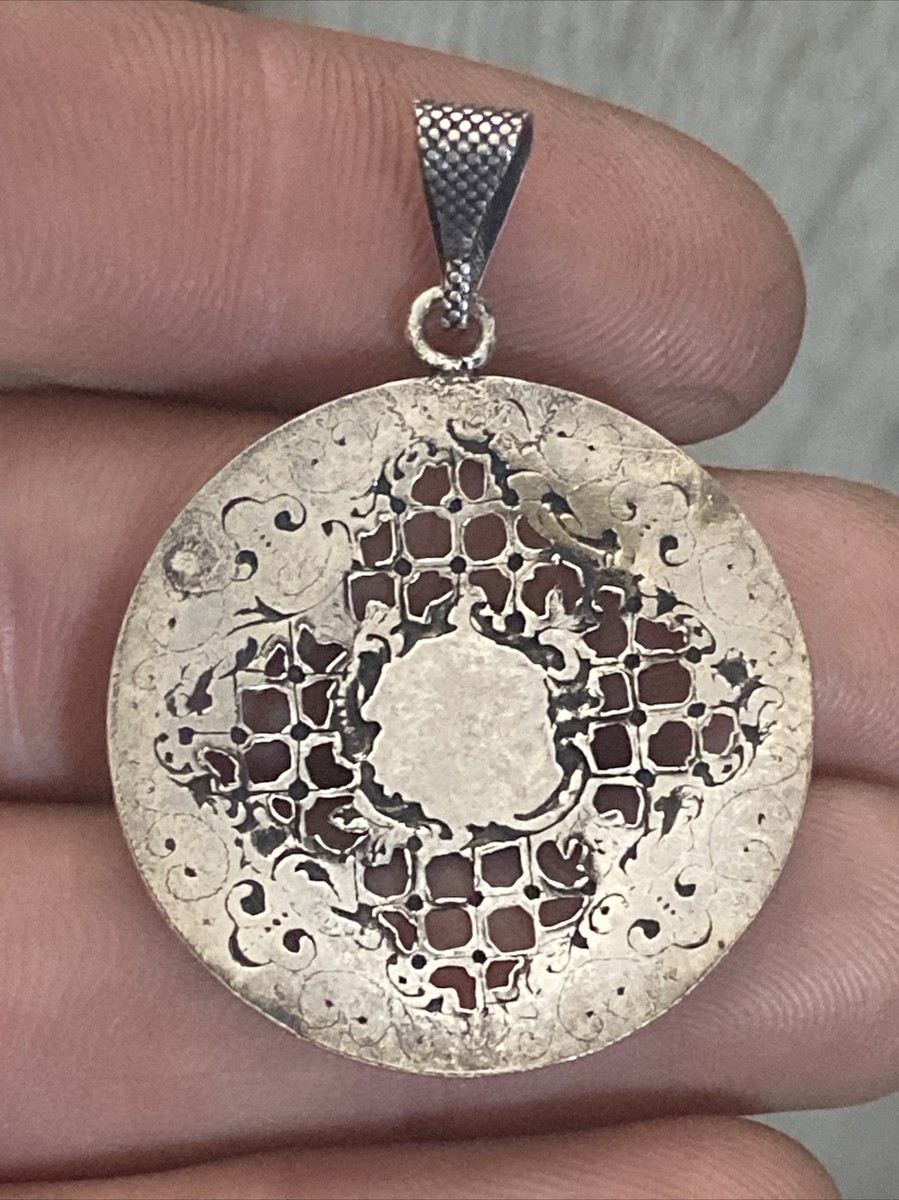 Collier Breton Breizh, Argent 925, Souvenir Régionale, Carte