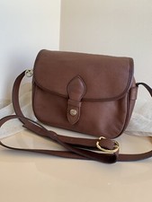 Vintage Crossbody Leather LONGCHAMP Bag Tasche Leder Braun