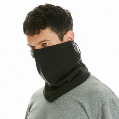 1/2PCS Winter Neck Gaiter Men Women Fleece Warm Windproof Cold Weather Face Mask