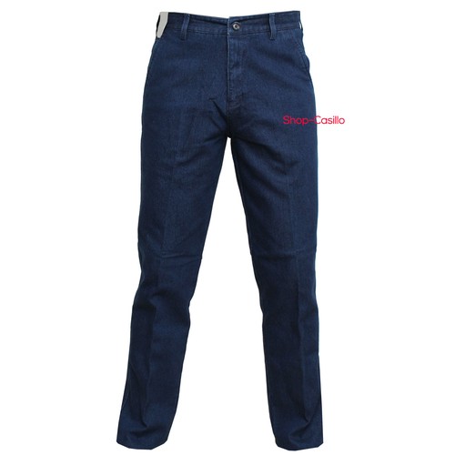 Jeans Uomo Tasca America Felpato Classico Vita Alta Invernale Pantalone Mastino - Foto 6 di 9