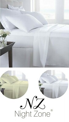 Spannbettlaken 400 Fadenzahl Ägyptischer Baumwollsatin 40cm extra tief Bettlaken 